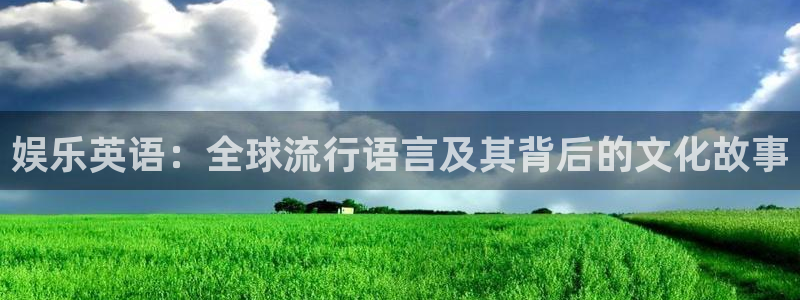 杏悦充值怎么退款：娱乐英语：全球流行语言及其背后的文化故事